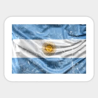 flag argentina Sticker